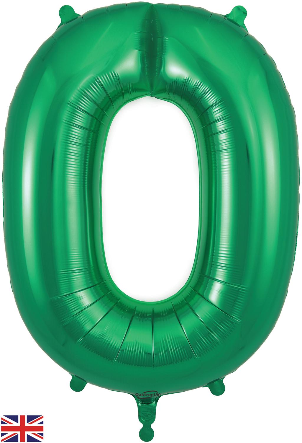 Oaktree 34" Foil Number 0 Green