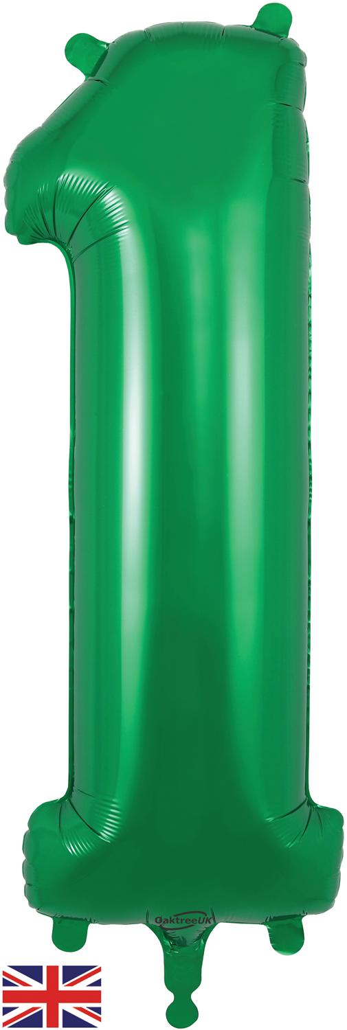 Oaktree 34" Foil Number 1 Green