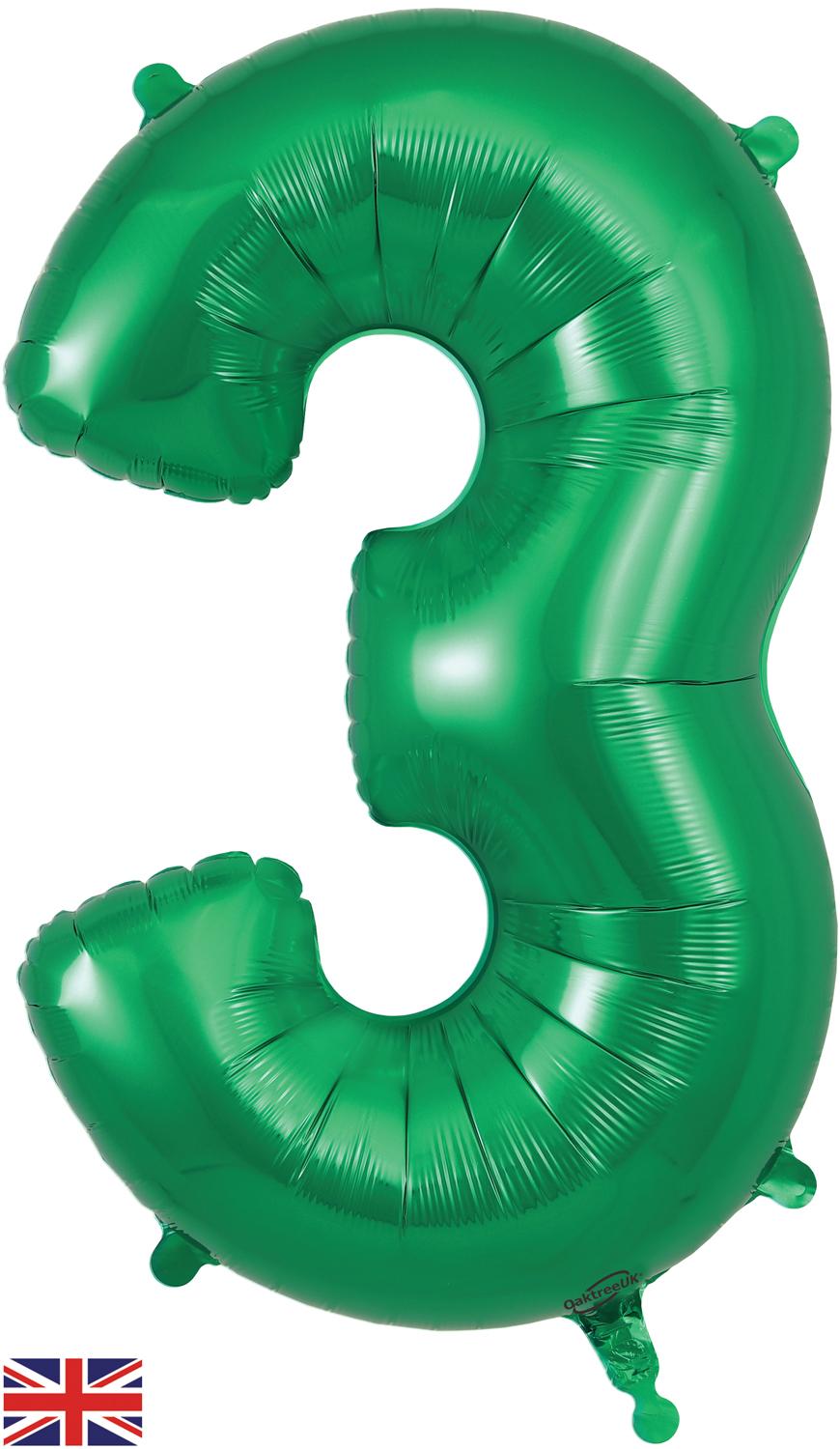 Oaktree 34" Foil Number 3 Green