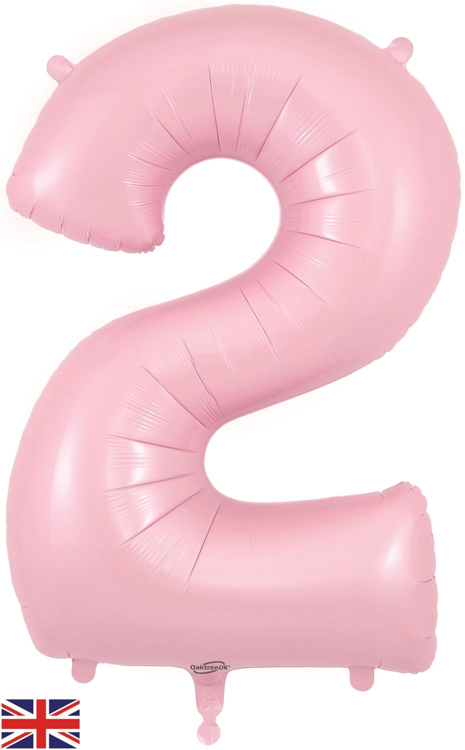 Oaktree 34" Foil Number 2 Matte Pink