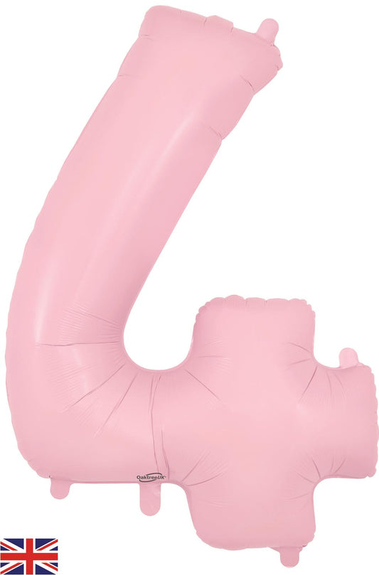 Oaktree 34" Foil Number 4 Matte Pink