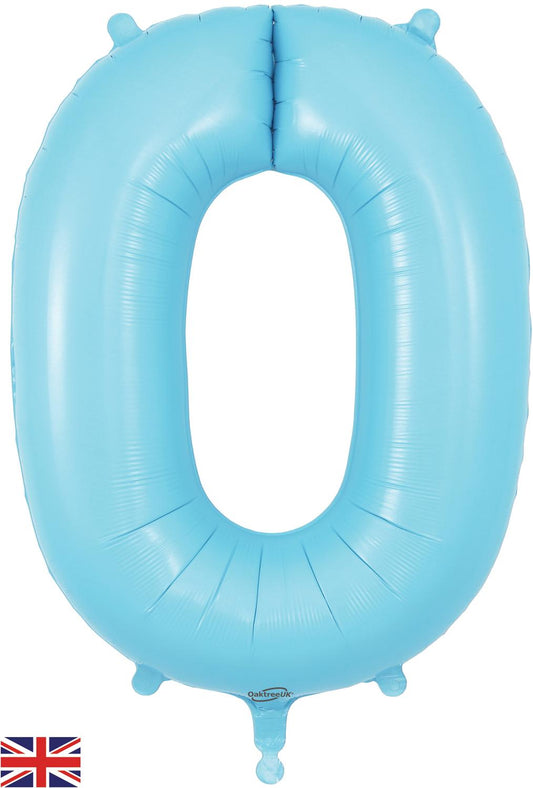 Oaktree 34" Foil Number 0 Matte Blue