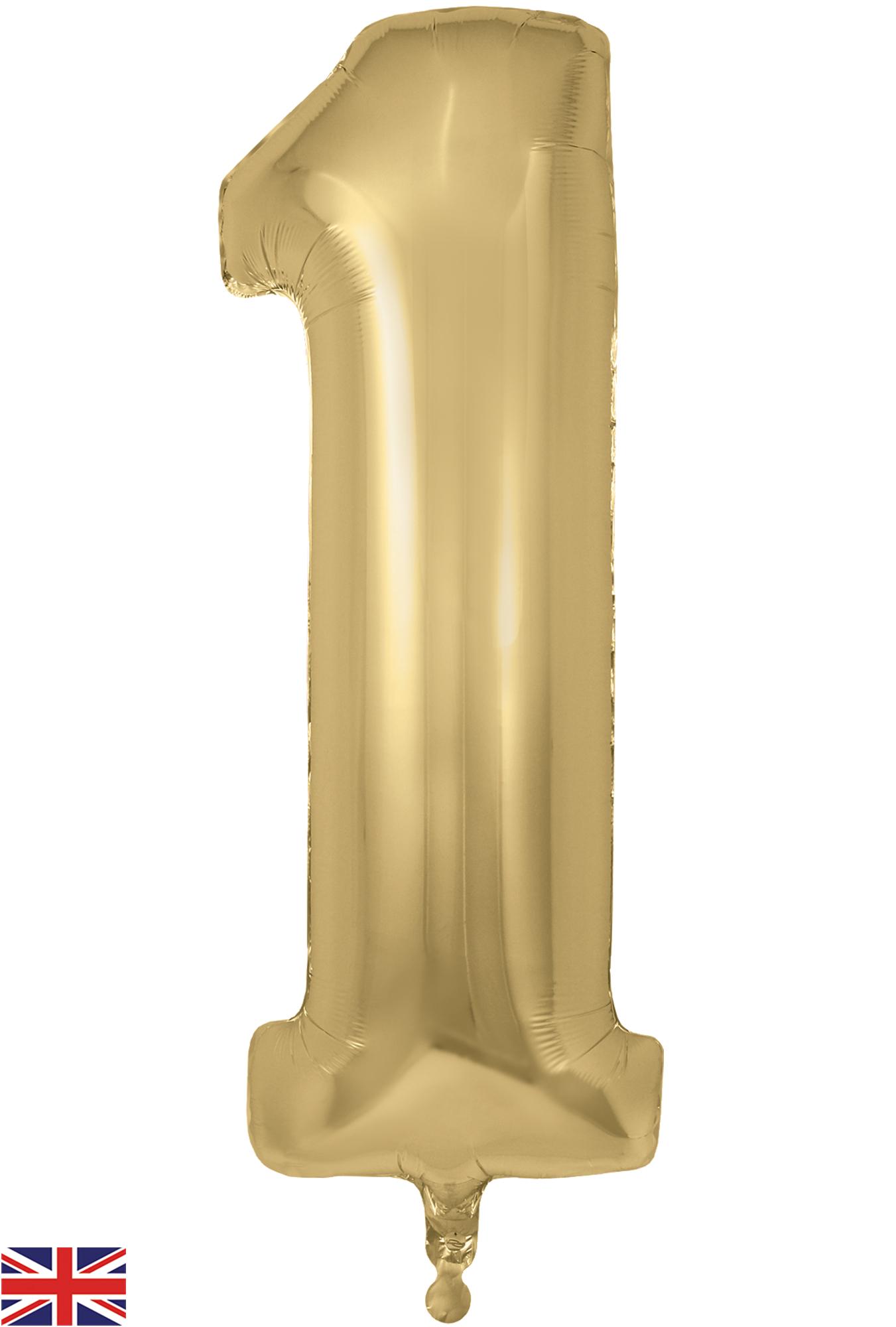 Oaktree 34" Foil Number 1 Gold Silk