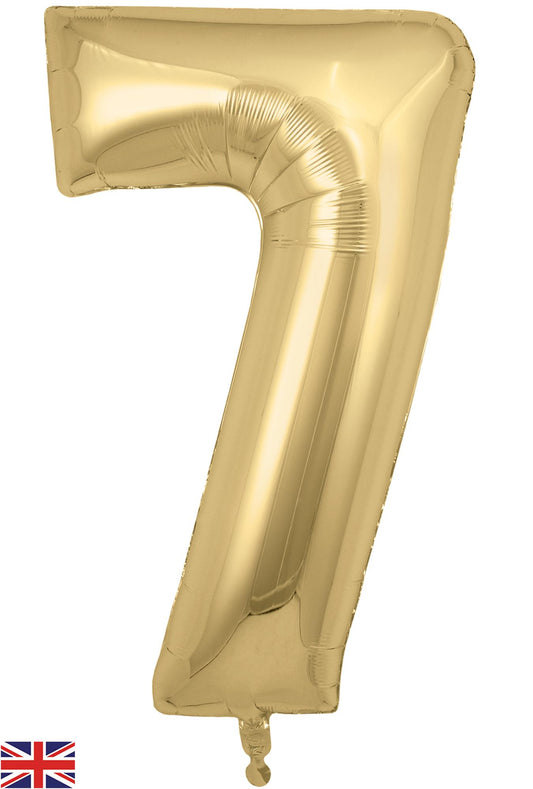 Oaktree 34" Foil Number 7 Gold Silk